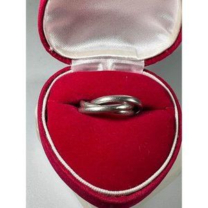 Sterling Ring Size 6 (Box Not Included ) Rolling Rings